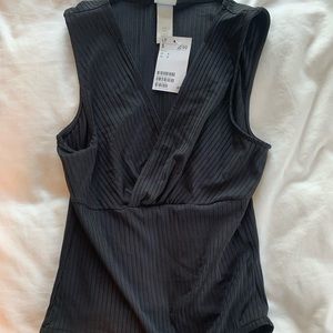NWT black H&M bodysuit